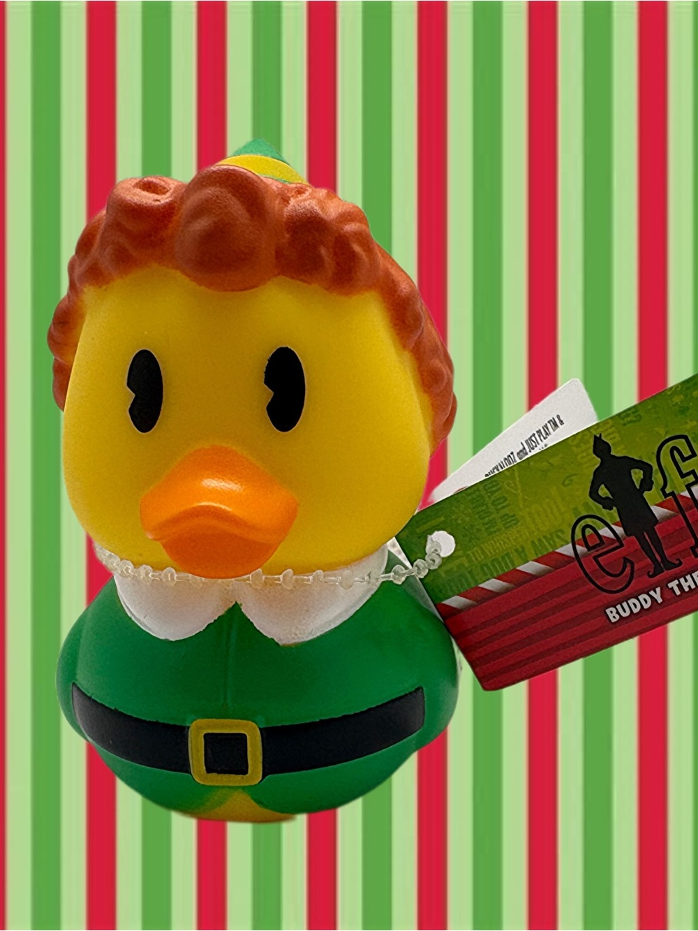 Disney Buddy the Elf Rubber Ducky NWT Collectible Christmas Toy